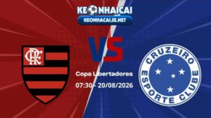 Soi Kèo Flamengo vs Cruzeiro 07h30 20/08/2026 - Copa Libertadores